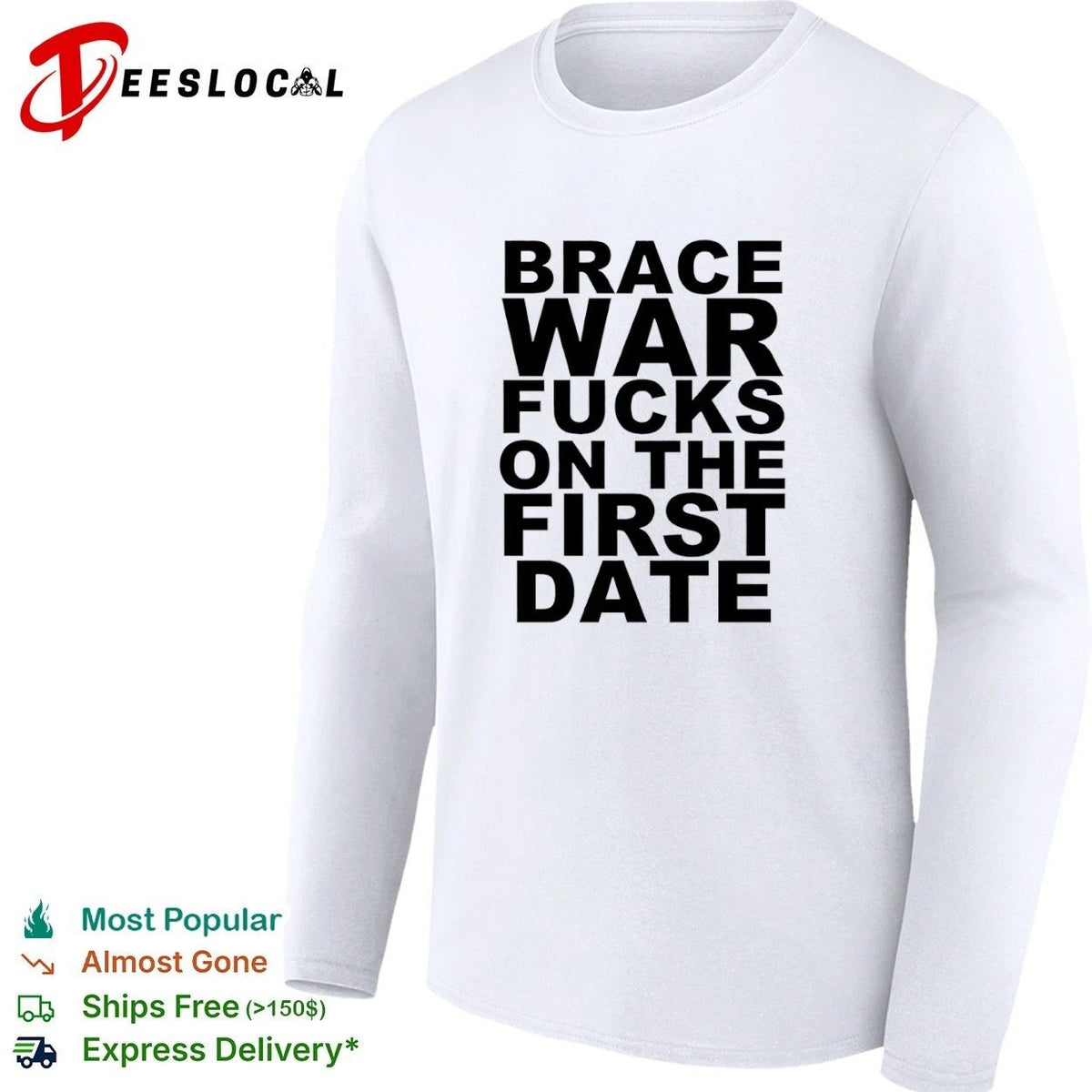 Brace War Fucks on the First Date hardcore Unisex