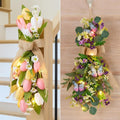 Spring Lighted Multi-Use Swag Dcor – Easter Or Butterfly
