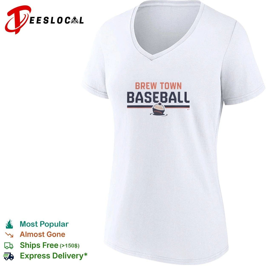 Brew Town Baseball Milwaukee Brewers Beer Unisex
