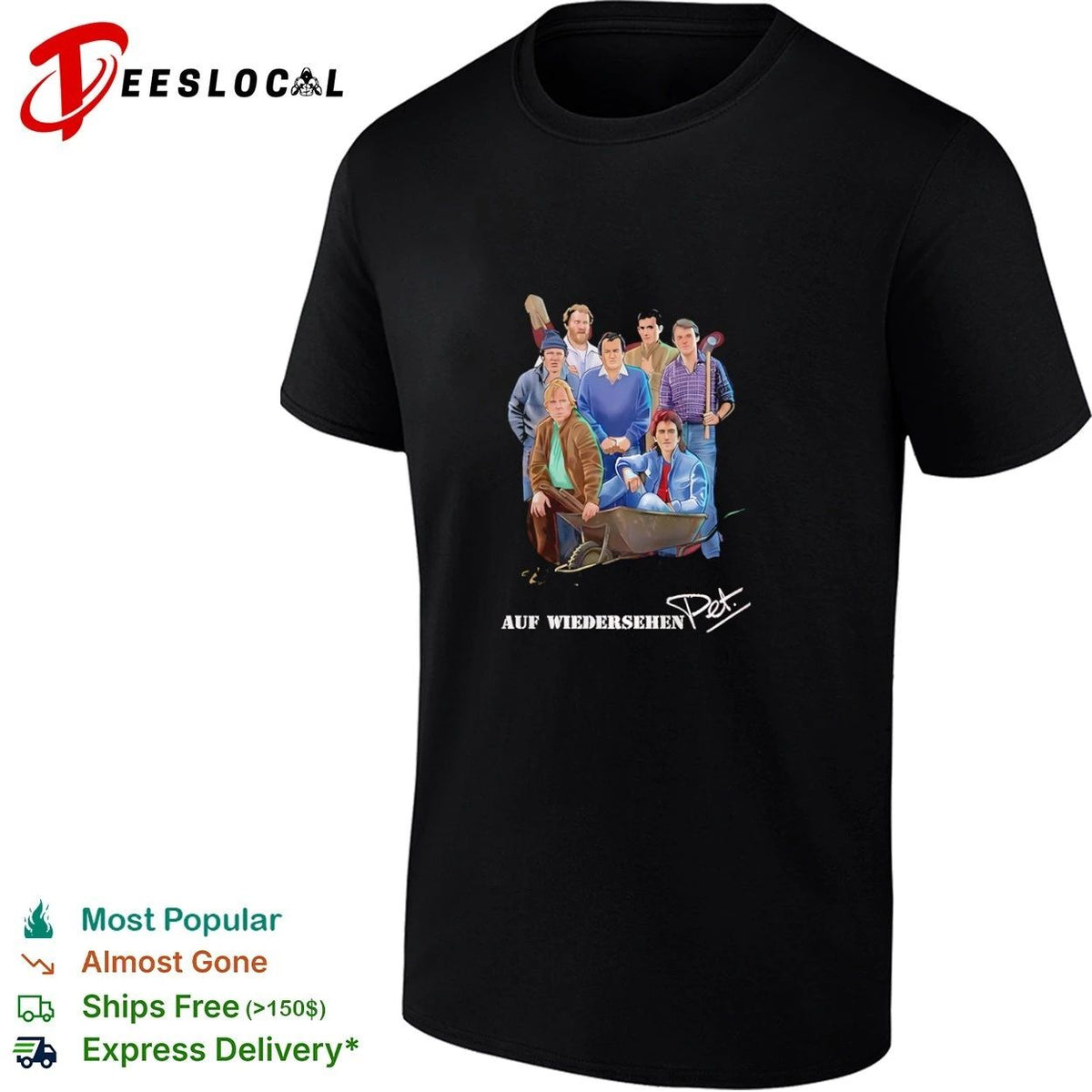 Auf Wiedersehen Pet Cast British Comedy Unisex