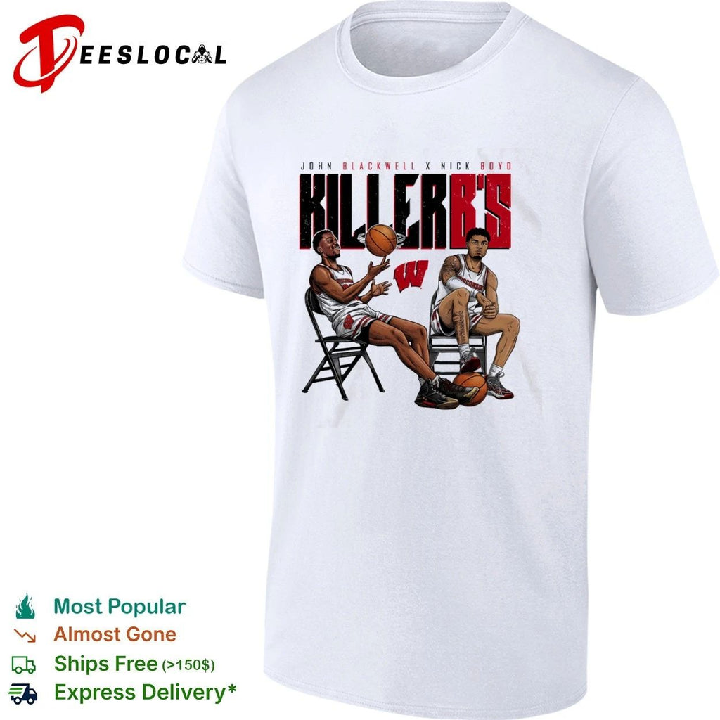 John Blackwell X Nick Boyd Killer B’s Wisconsin Badgers Unisex