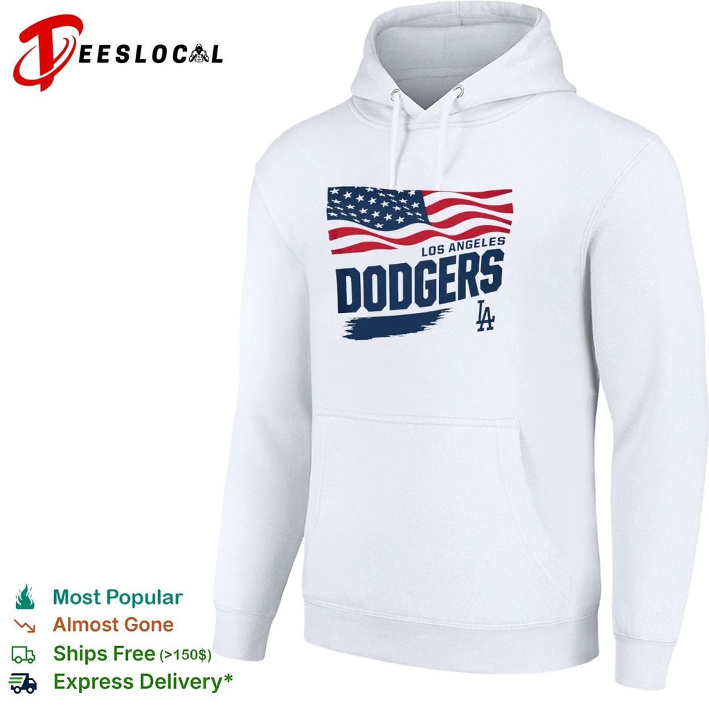 Los Angeles Dodgers Waving Flag Starter Los Angeles Dodgers Unisex