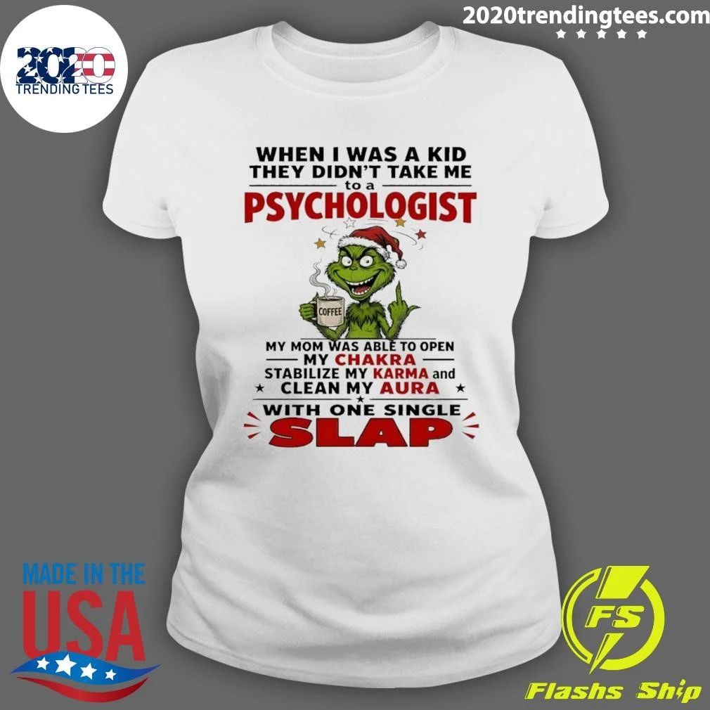 When I Was A Kid They Didnt Take Me To A Psychologist Shirt