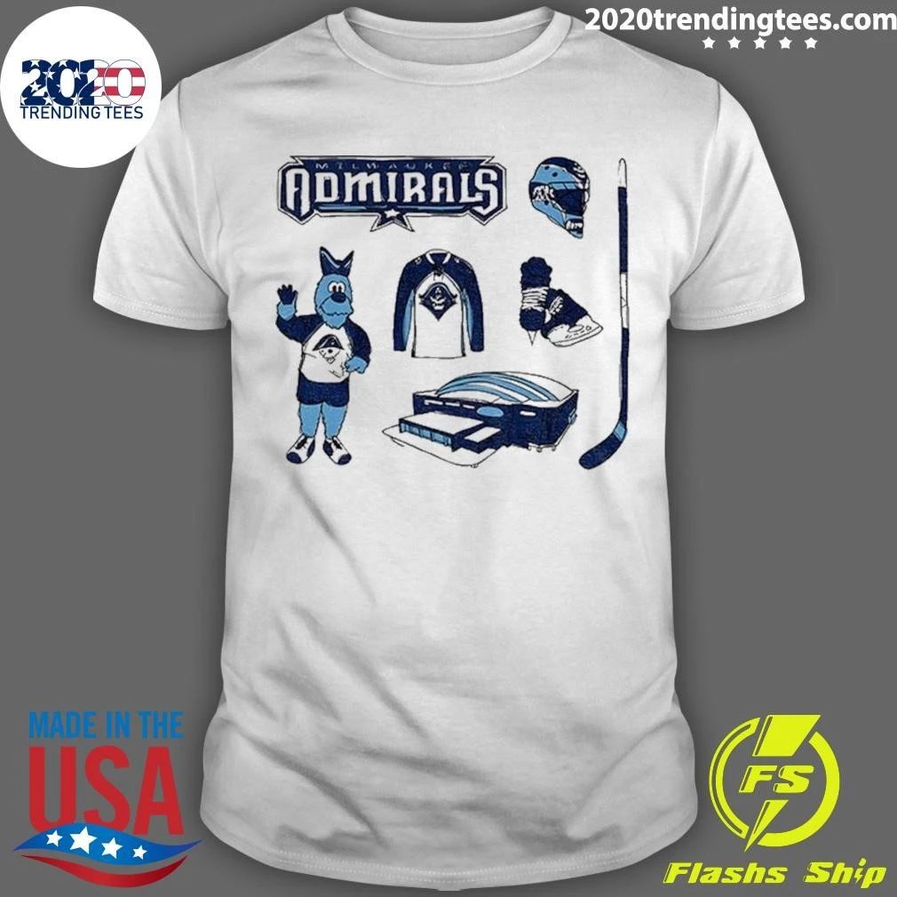 Milwaukee Admirals Hockey Symbol Shirt