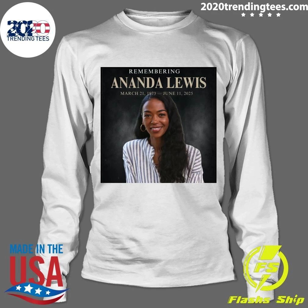 Remembering Ananda Lewis March 21, 1973 — June 11, 2025 Shirt