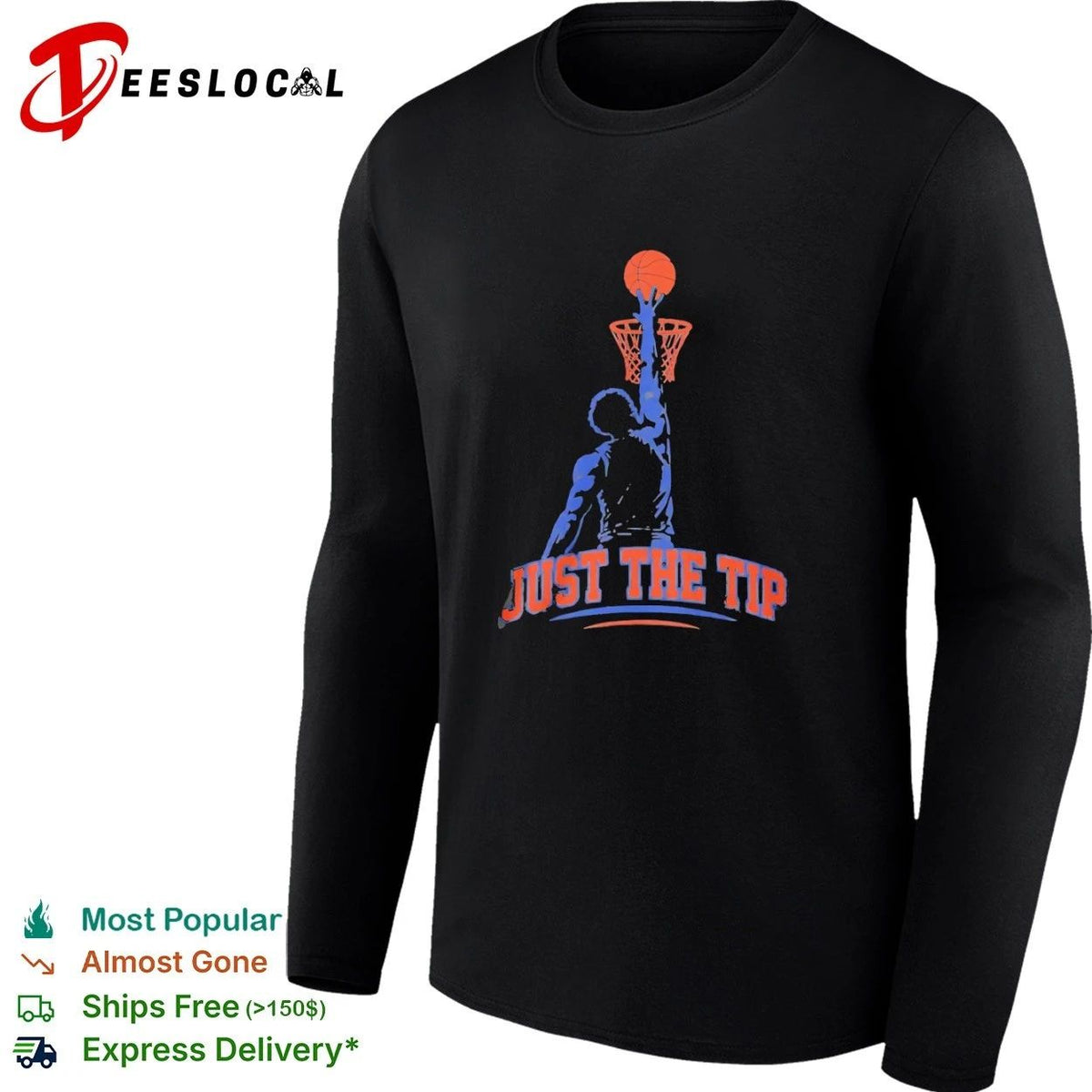 Just the Tip Basketball dunk funny sports Unisex