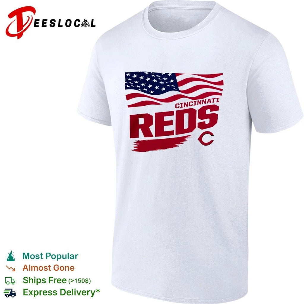 Cincinnati Reds Waving Flag Cincinnati Reds Starter Unisex