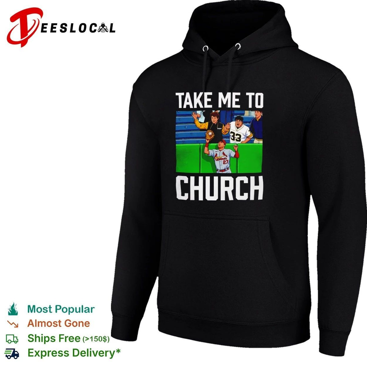 Take Me to Church St Louis Cardinals Baseball Unisex