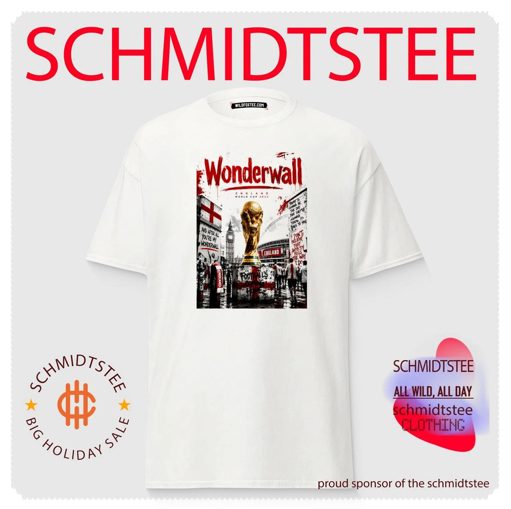 England Wonderwall World Cup 2026 Football vintage shirt Unisex