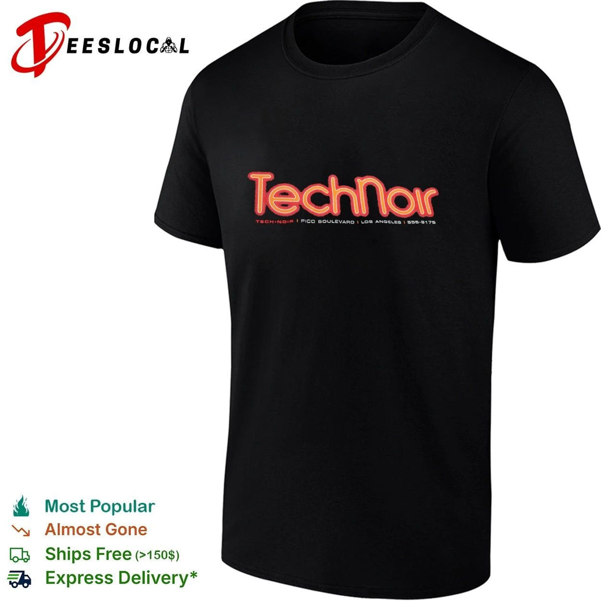 Technoir Pico Boulevard Los Angeles 555-9175 Unisex