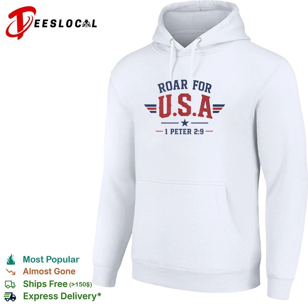 Roar for USA 1 Peter 2 9 Patriotic Unisex