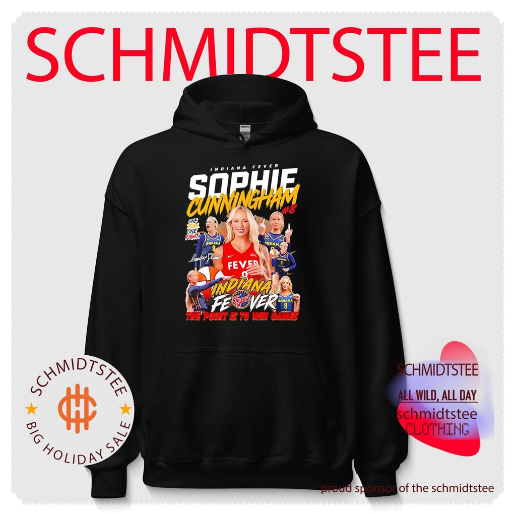 Indiana Fever Sophie Cunningham one team one fight the point is to win games shirt Unisex