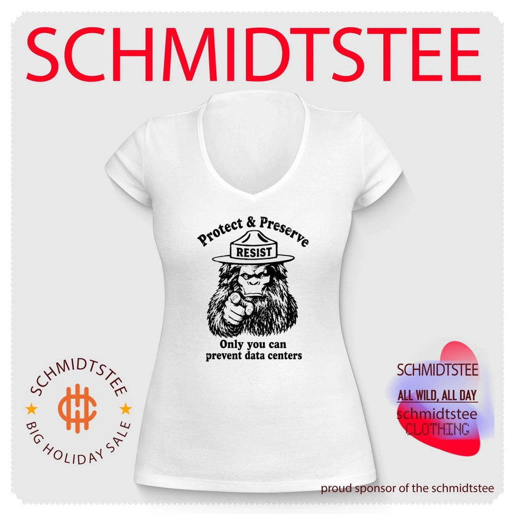 Resist Squatchy protect and preserve only you can prevent data centers shirt Unisex