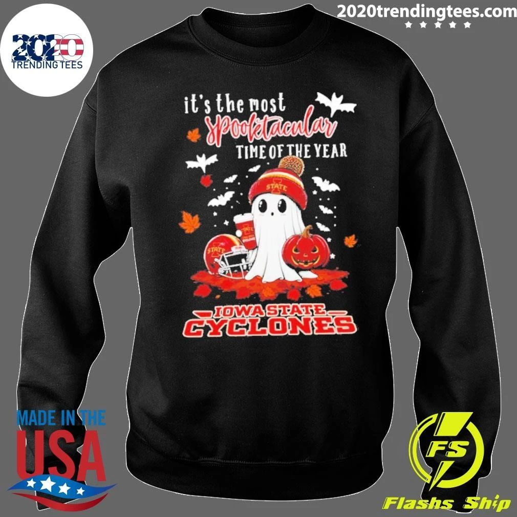 Ghost Halloween 2026 Iowa State Cyclones It’s The Most Spooktacular Time Of The Year Shirt