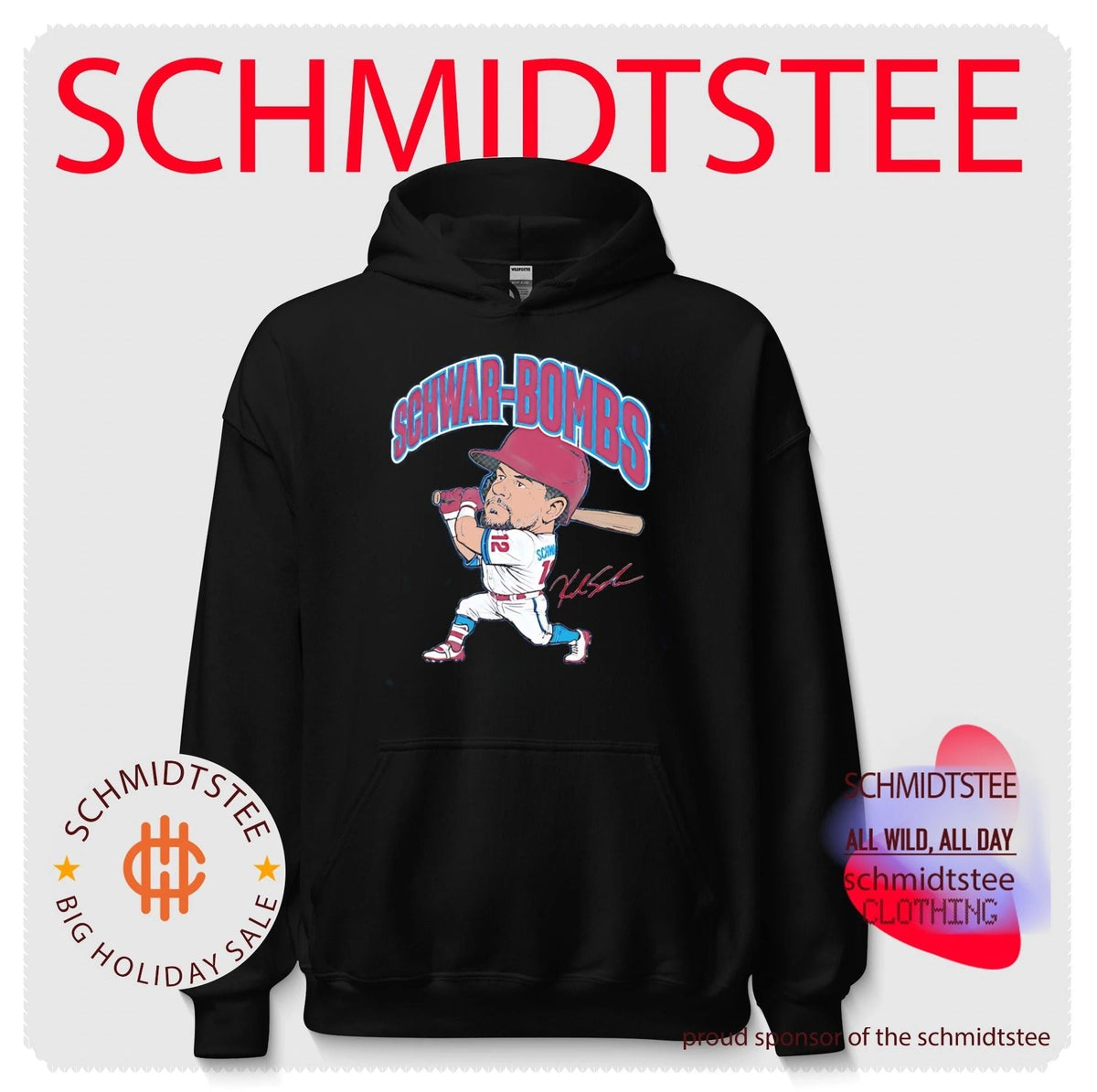 Philadelphia Phillies Major League Baseball Kyle Schwarber schwar-bombs shirt Unisex