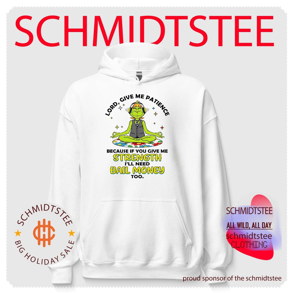 Lord Give Me Patience Because If You Give Me Strength I Will Need Bail Money Too shirt Unisex