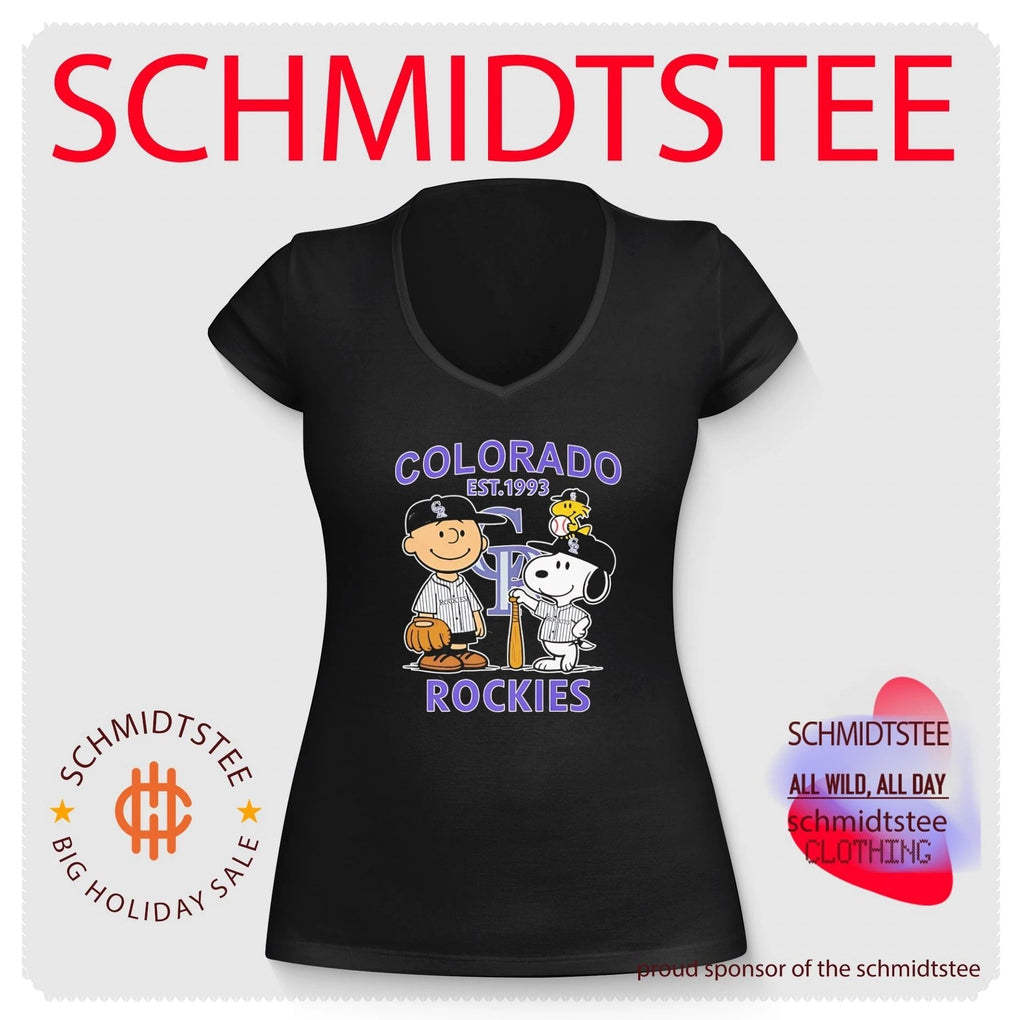 Peanuts x Colorado Rockies est 1993 shirt Unisex