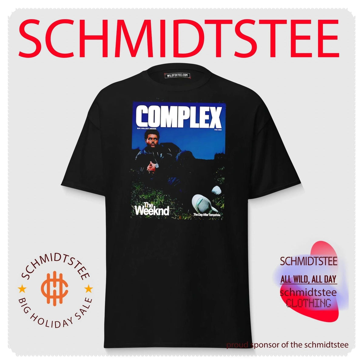 The Weeknd Complex 2025 Magazine cover shirt Unisex