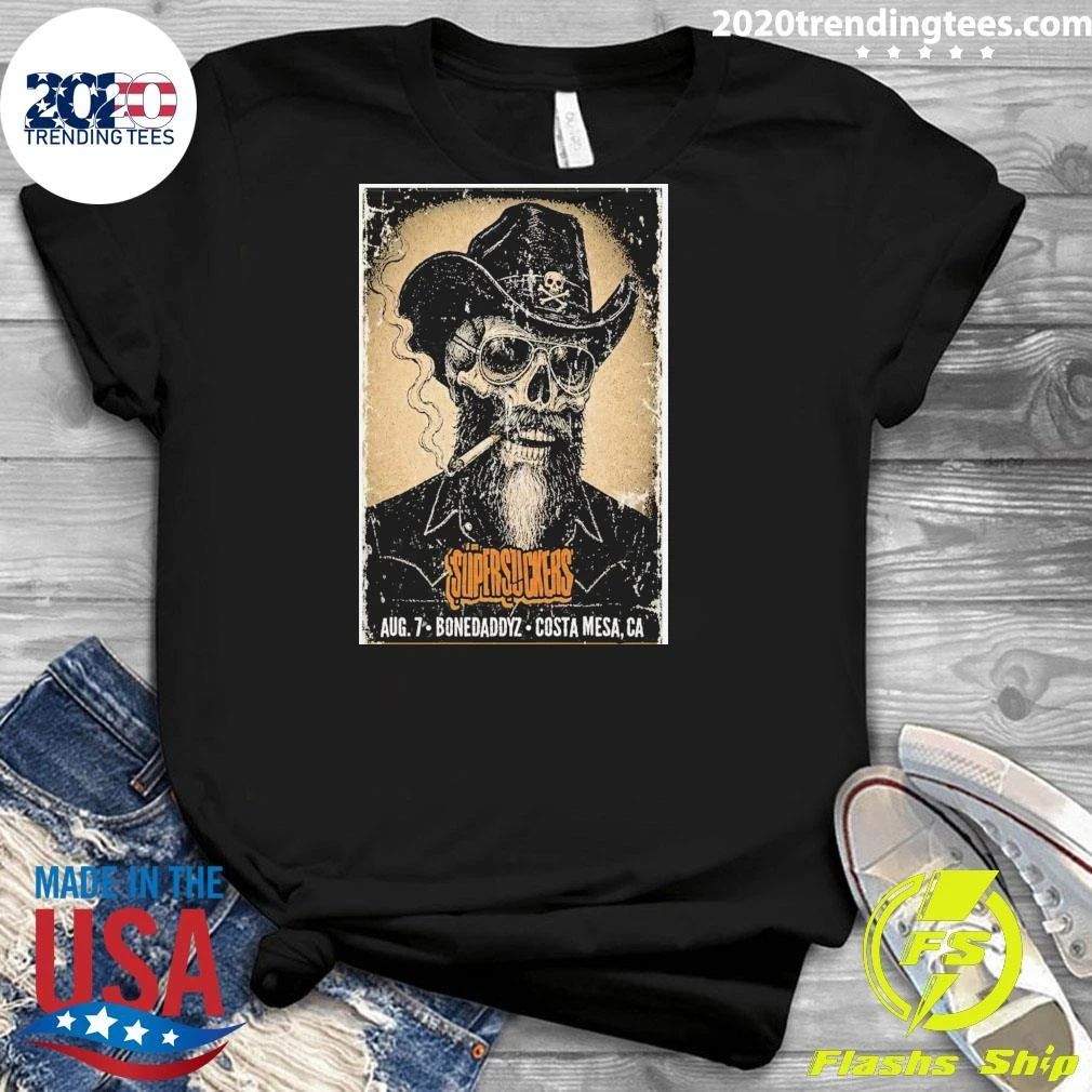 Supersuckers Bonedaddyz Costa Mesa August 7 2026 Shirt