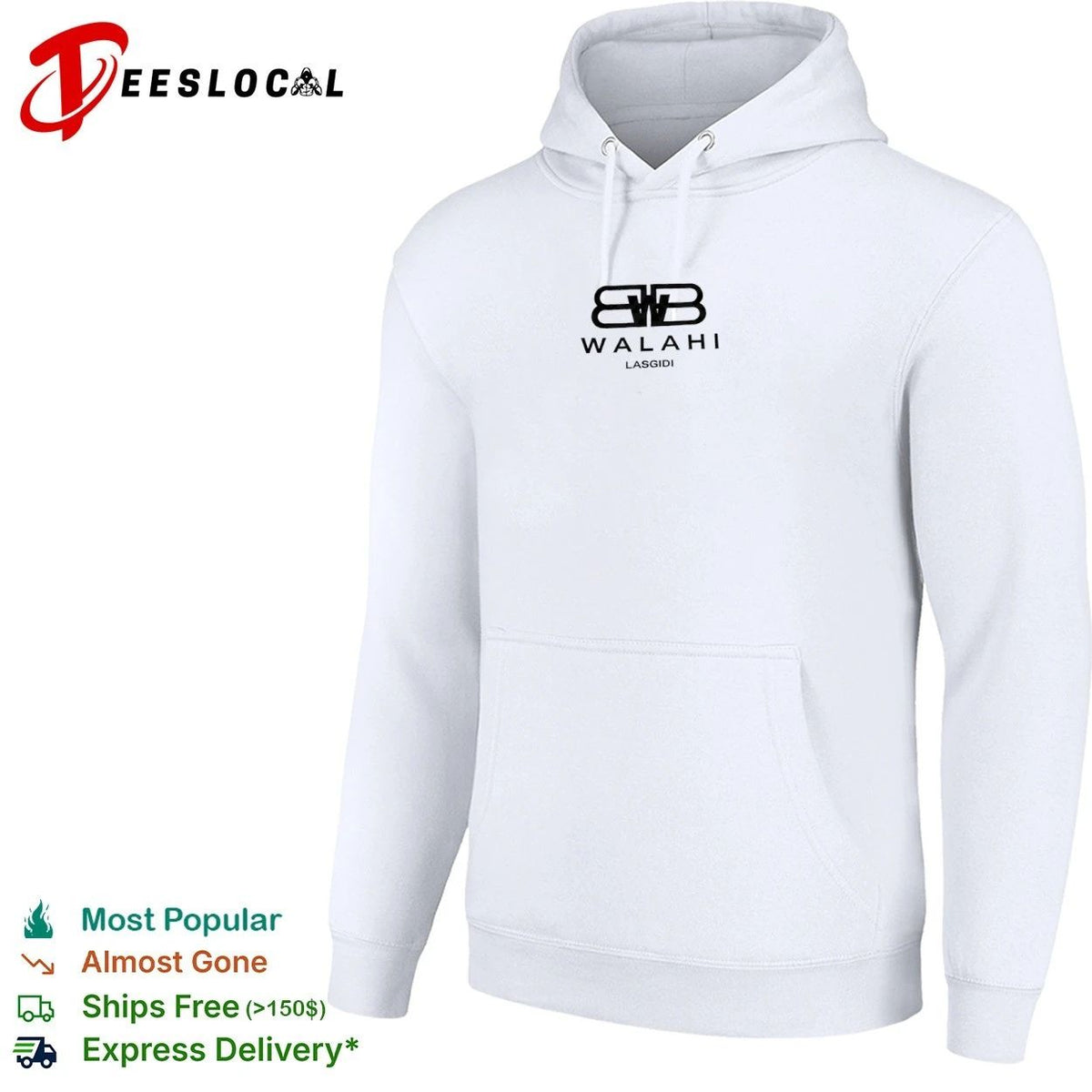 Walahi Lasgidi Lagos Streetwear Nigerian Slang Unisex