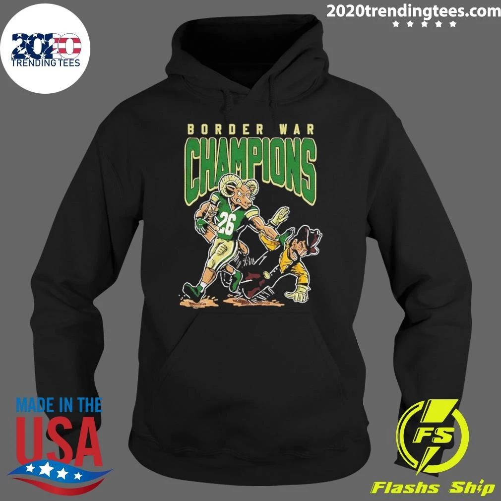 Colorado State’s Border War Win Over Wyoming Border War Champions B War Stiff Arm Shirt