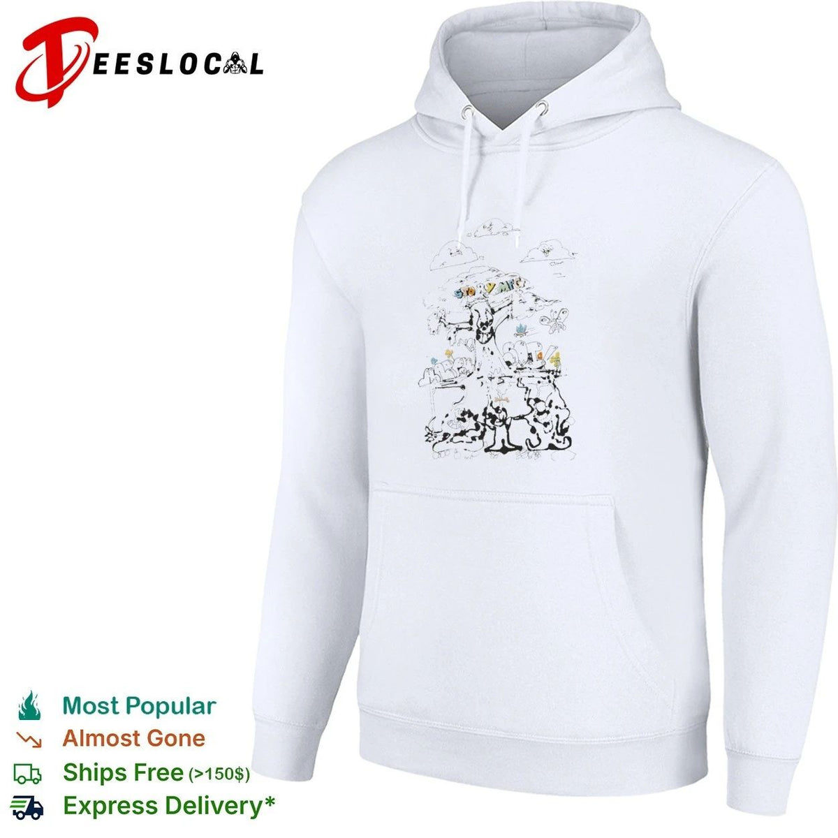 Story Mfg Happy Soil Tree Embroidered Unisex