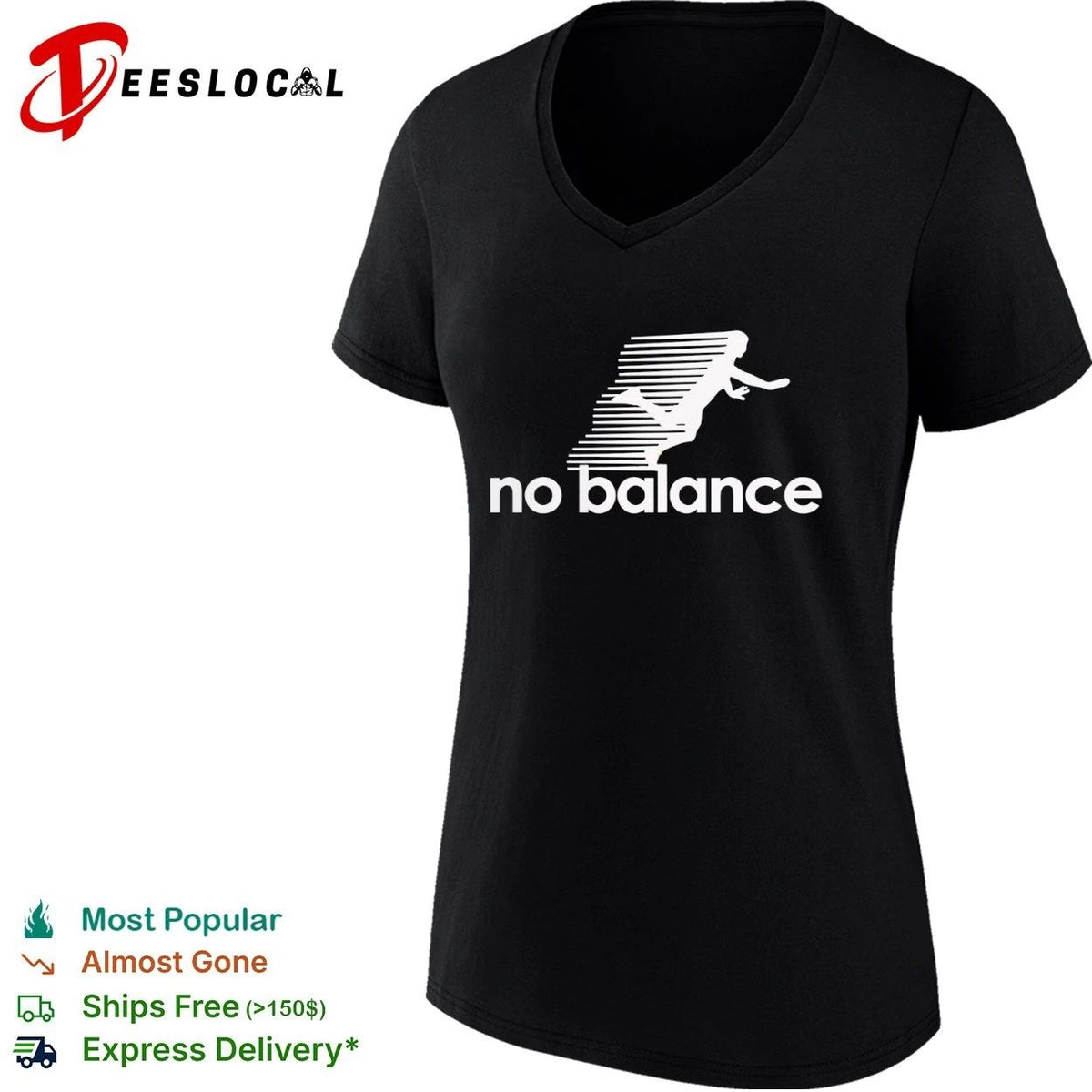 No Balance funny parody running sports Unisex