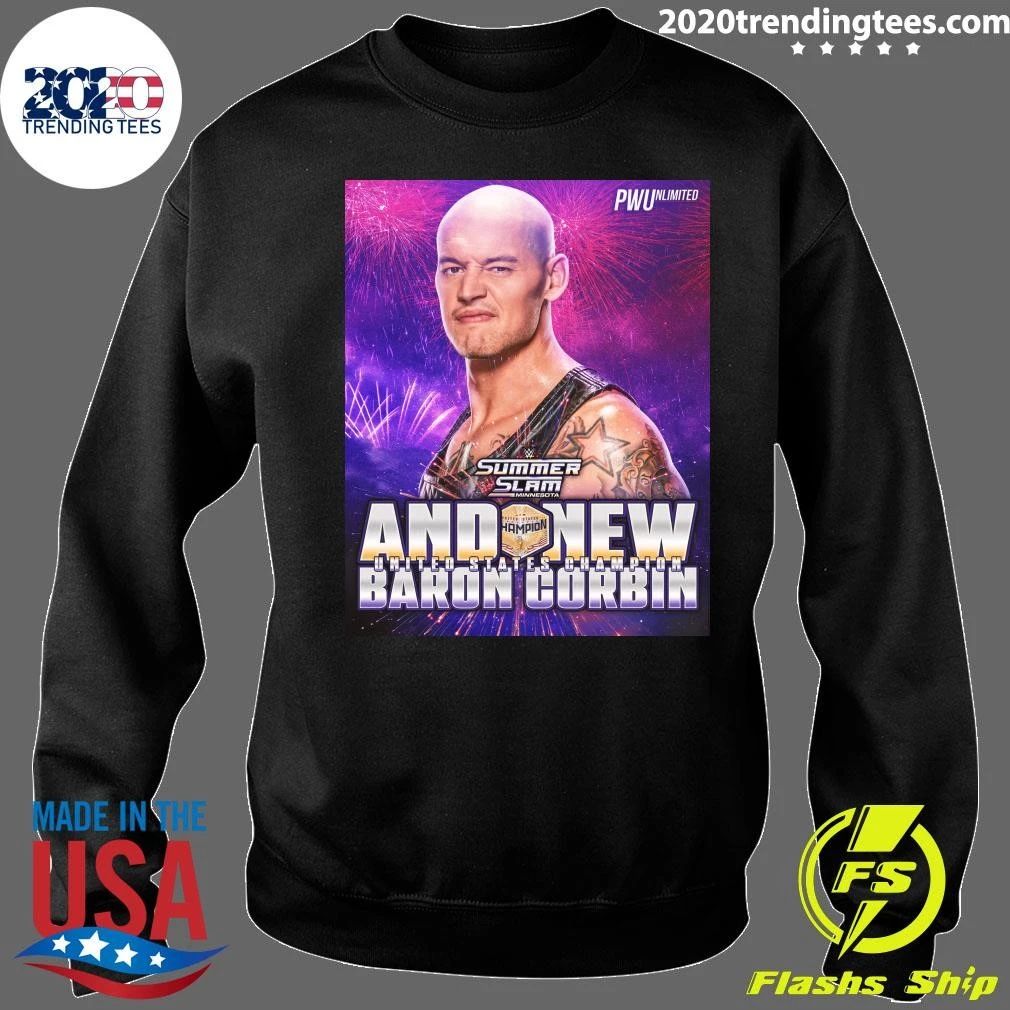 Summer Slam Minnesota States And New United States Champion 2026 Baron Corbin Shirt