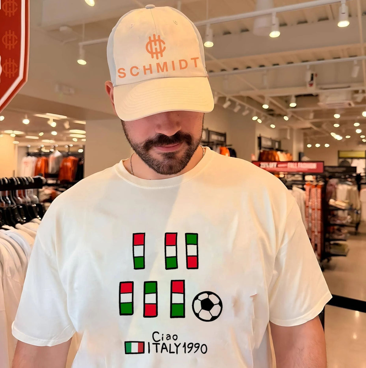 Ciao Italy 1990 World Cup Mascot Soccer shirt Unisex