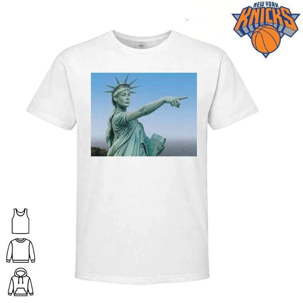 Statue Of Liberty Dont You Point At Me Sophie Cunningham Pointing Funny Meme Shirt Unisex