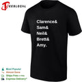 Clarence and Sam and Neil and Brett and Amy names Unisex