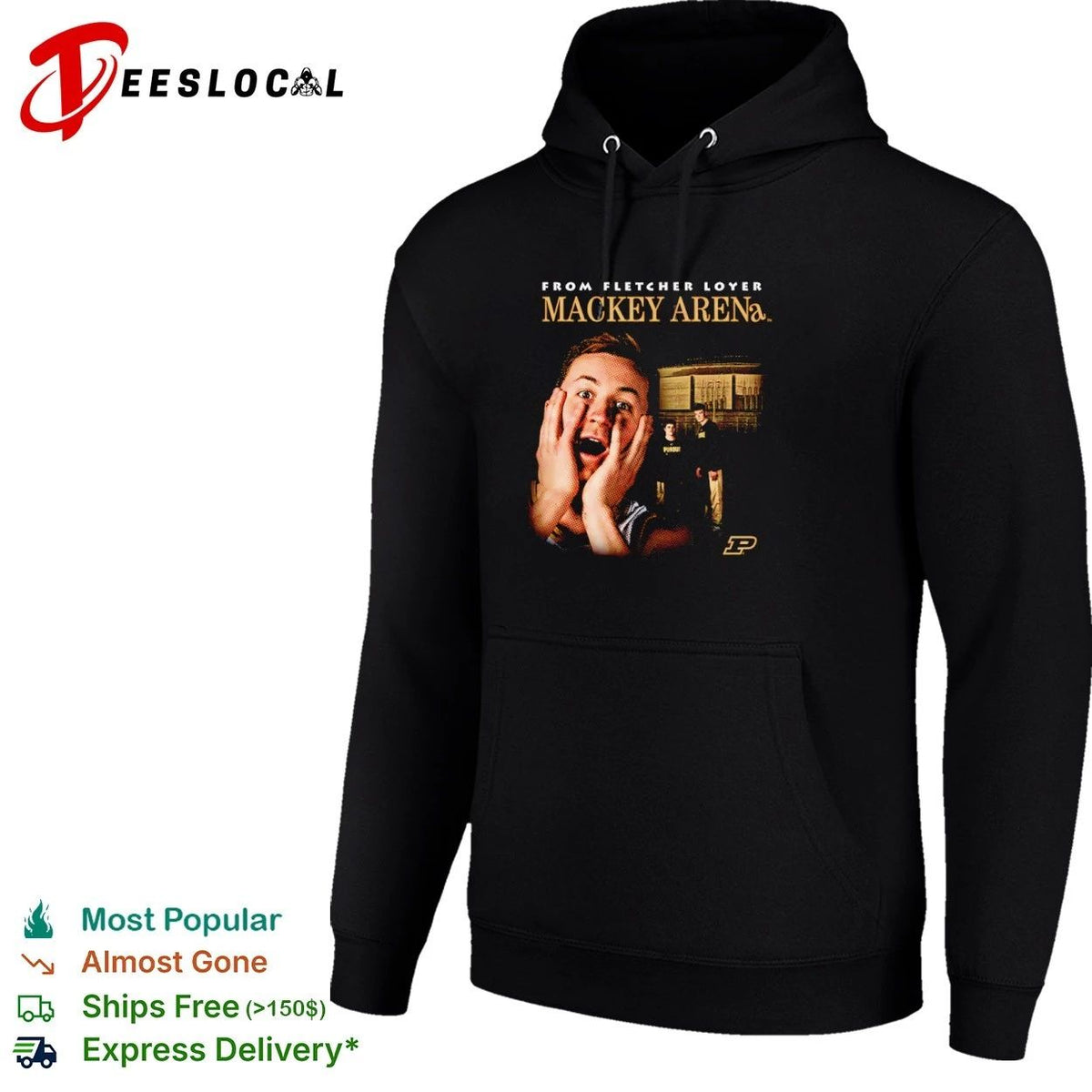 Fletcher Loyer From Mackey Arena Purdue Boilermakers Unisex