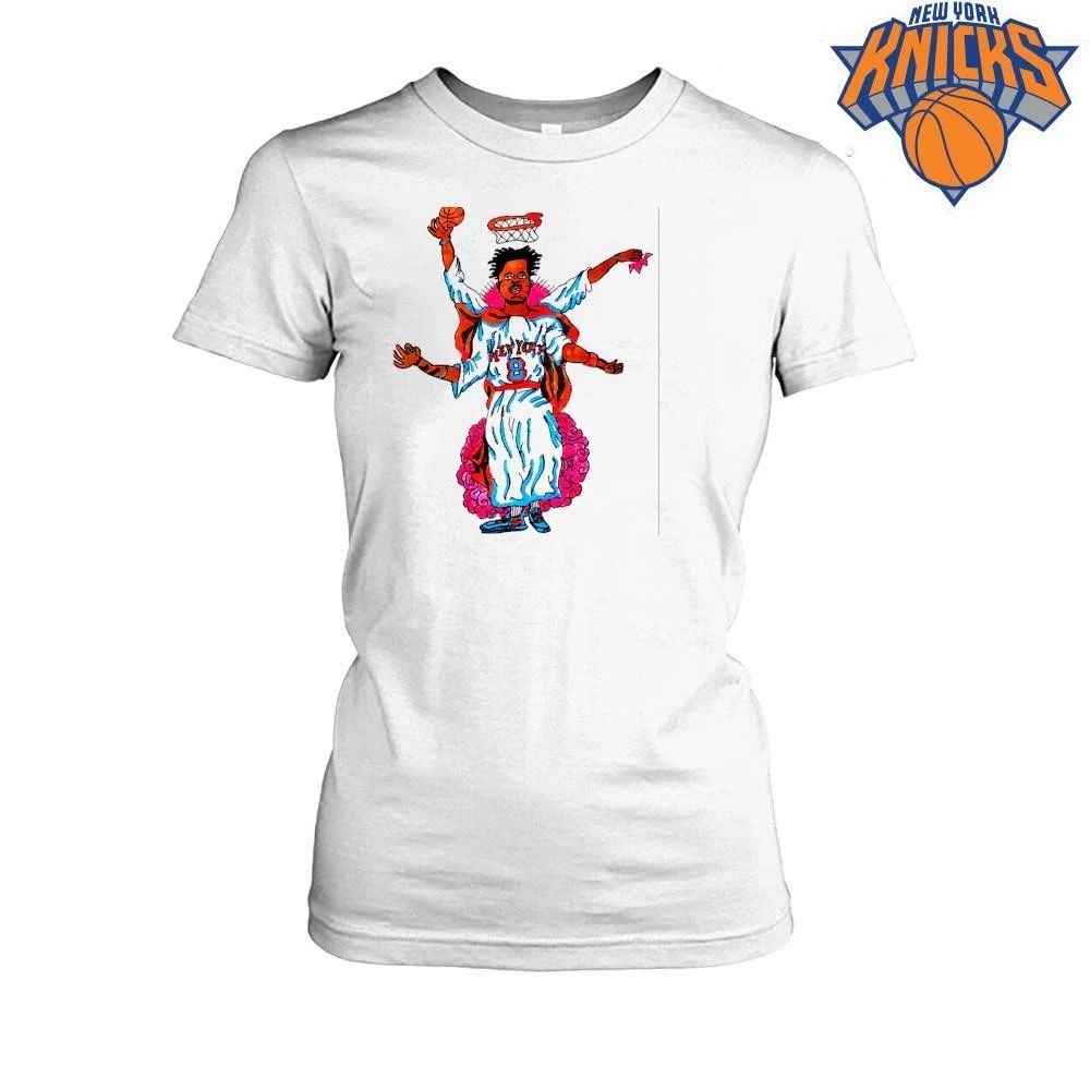 Six Armed New York 8 NBA Player Spiritual Graphic Illustration Tee Shirt Unisex