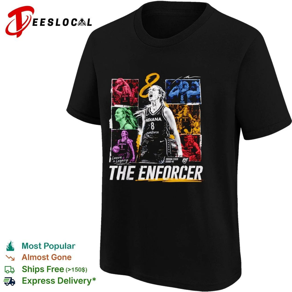 Sophie Cunningham Indiana Fever The Enforcer Leave a Legacy Guard 8 Unisex