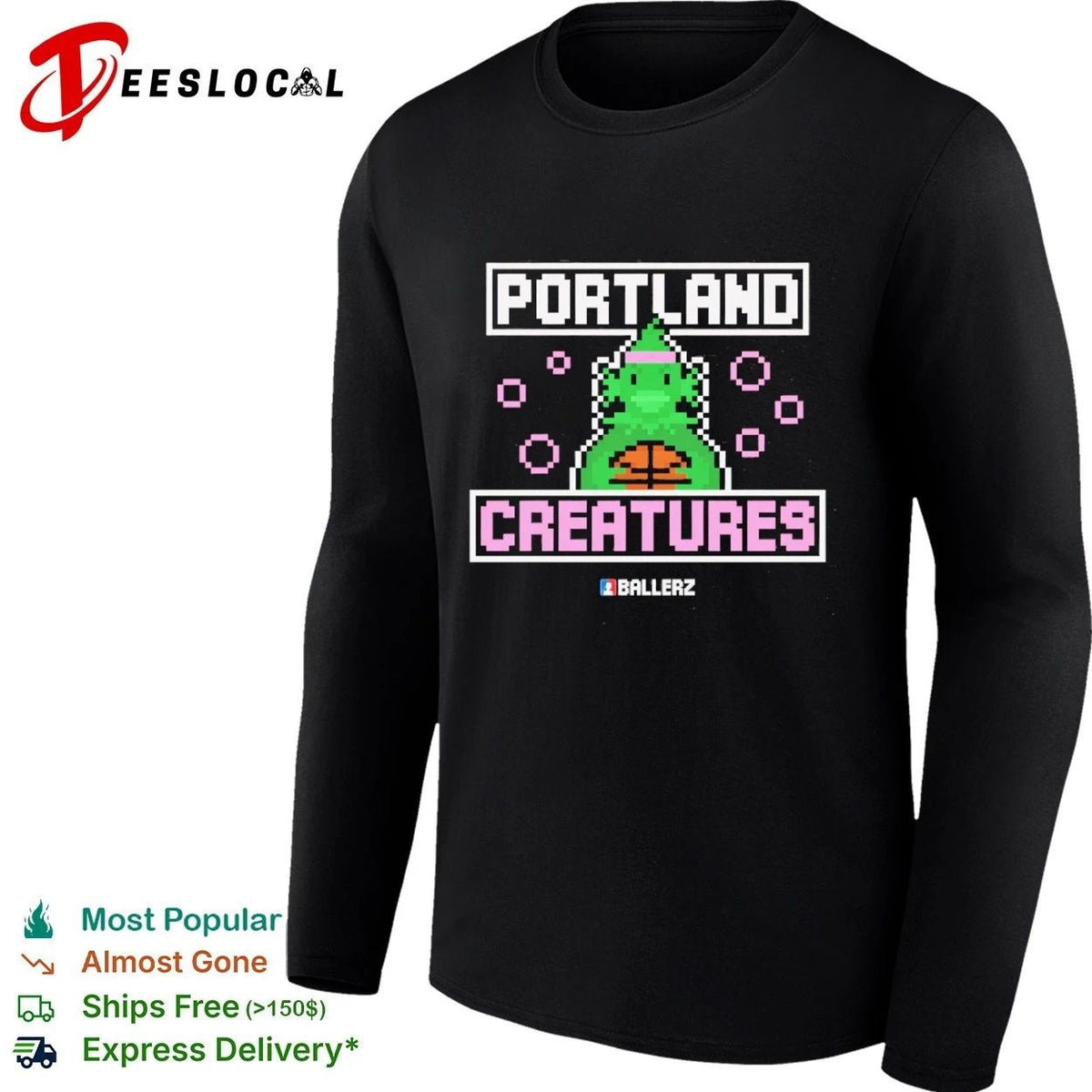 Portland Creatures Ballerz basketball Unisex
