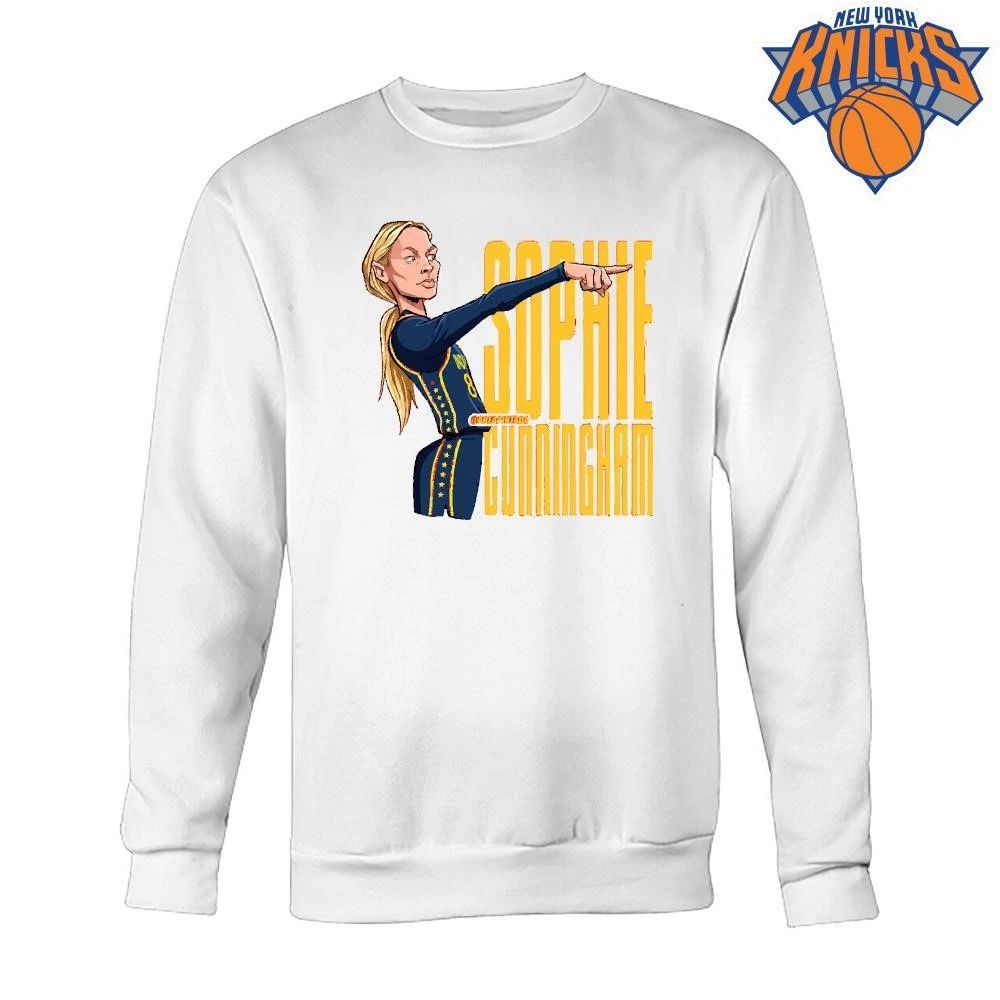 Sophie Cunningham Phoenix Mercury WNBA Basketball Fan Caricature Shirt Unisex
