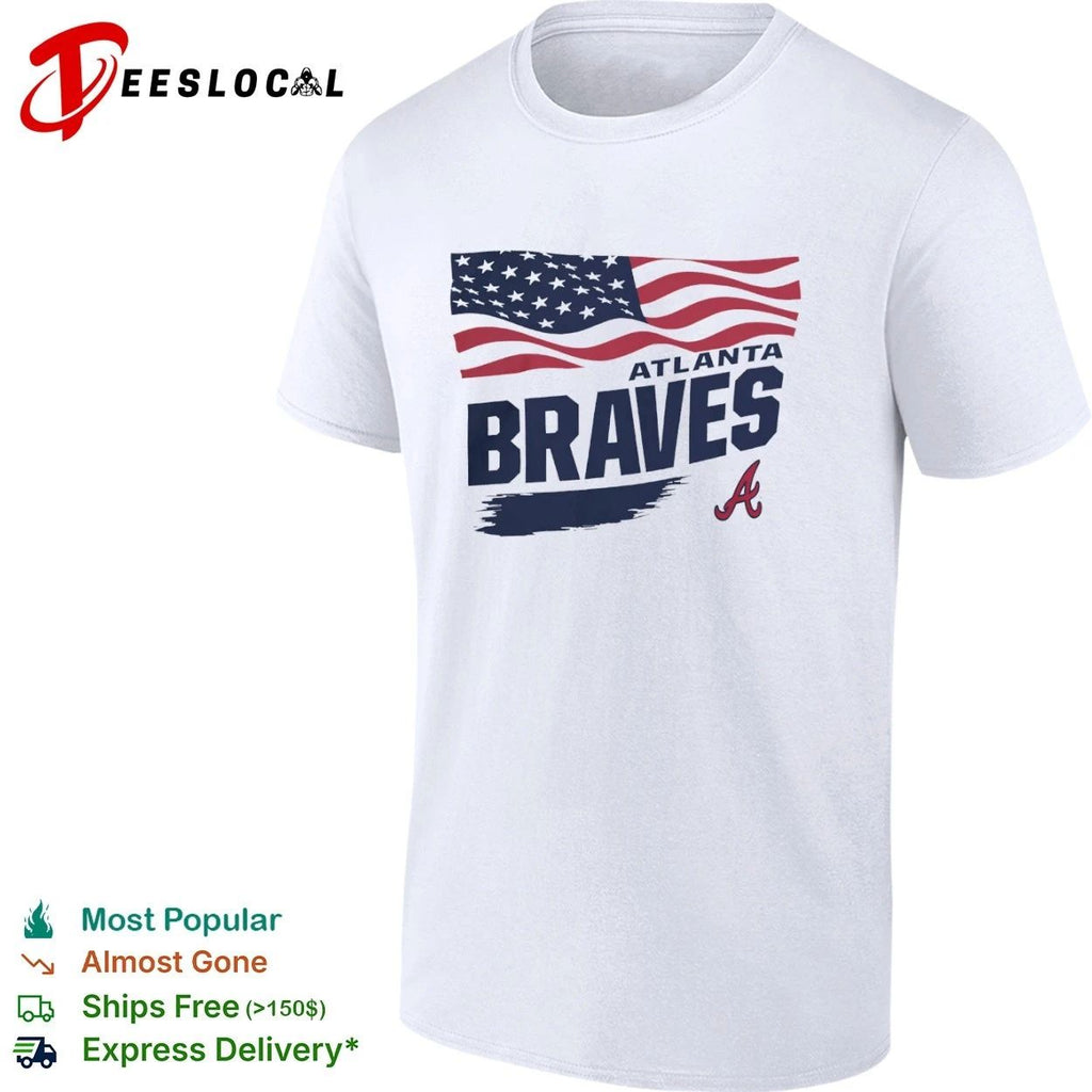 Atlanta Braves Waving Flag Atlanta Braves Unisex
