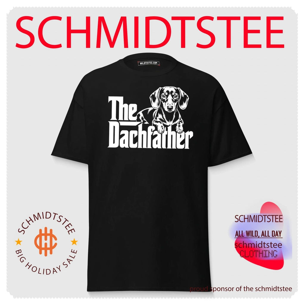 The Dachfather graphic dog vintage shirt Unisex