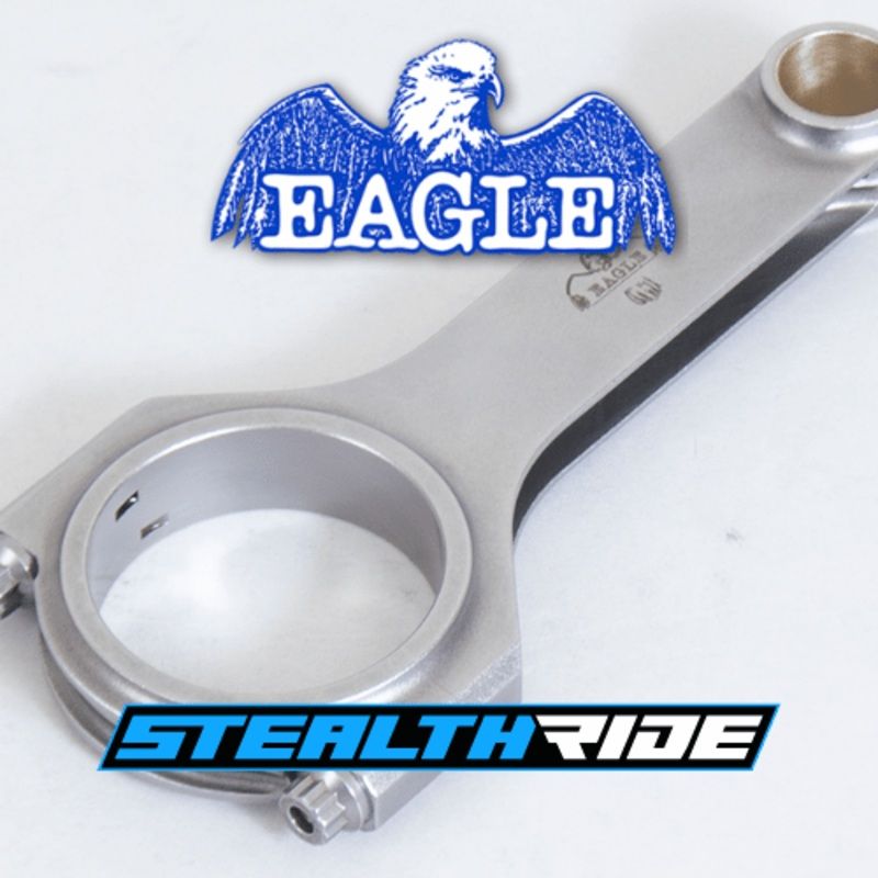 Eagle Extreme Duty Forged H Beam Connecting Rods Set ARP CA625+ Toyota Tacoma 2RZ-FE 1995-2004