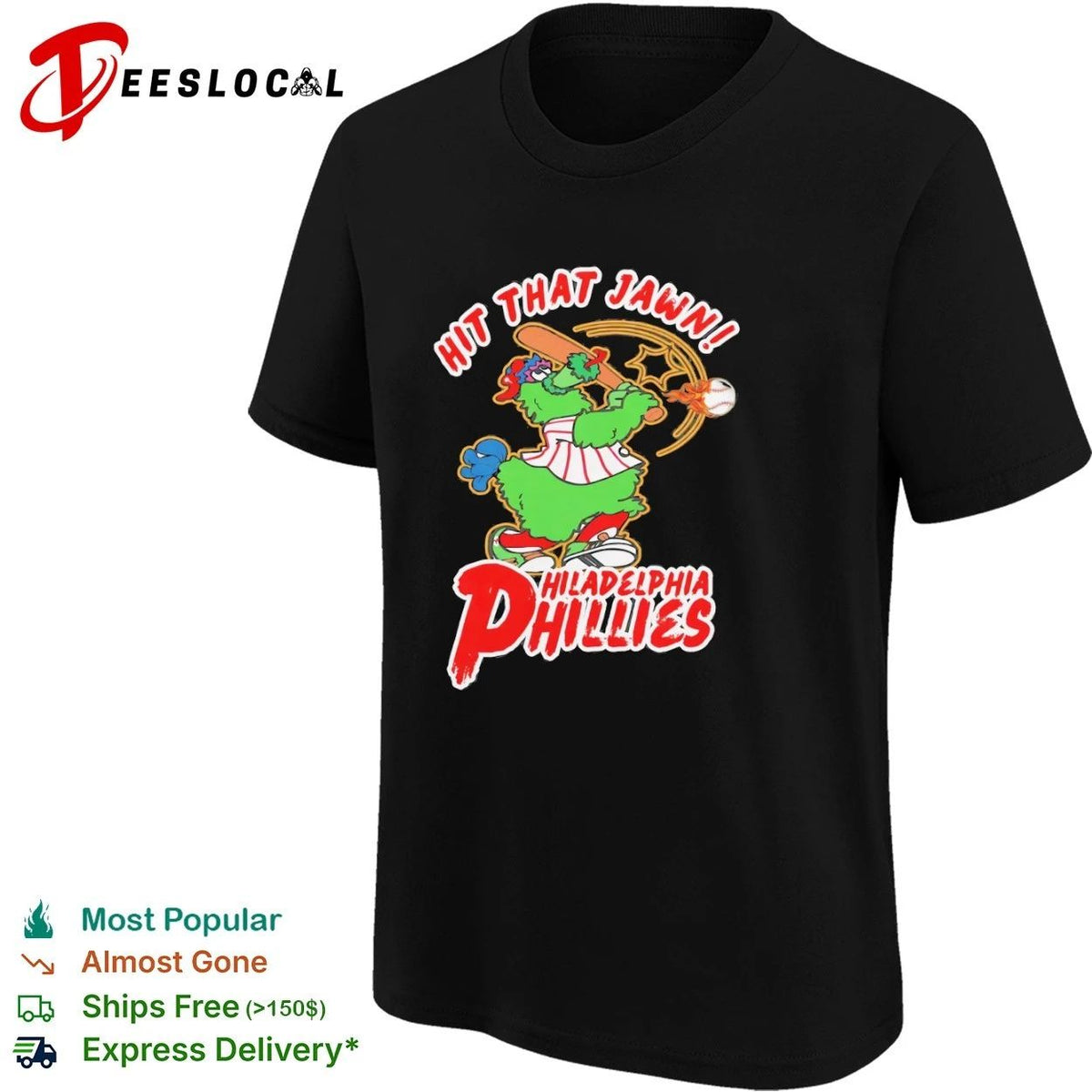 Hit That Jawn Philadelphia Phillies Phillie Phanatic Unisex