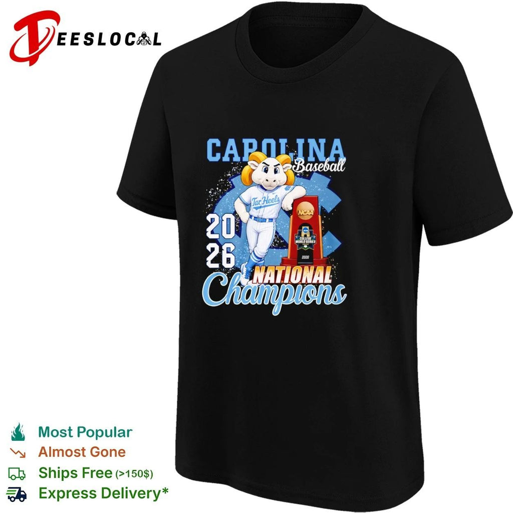 Carolina Baseball 2026 National Champions Unisex