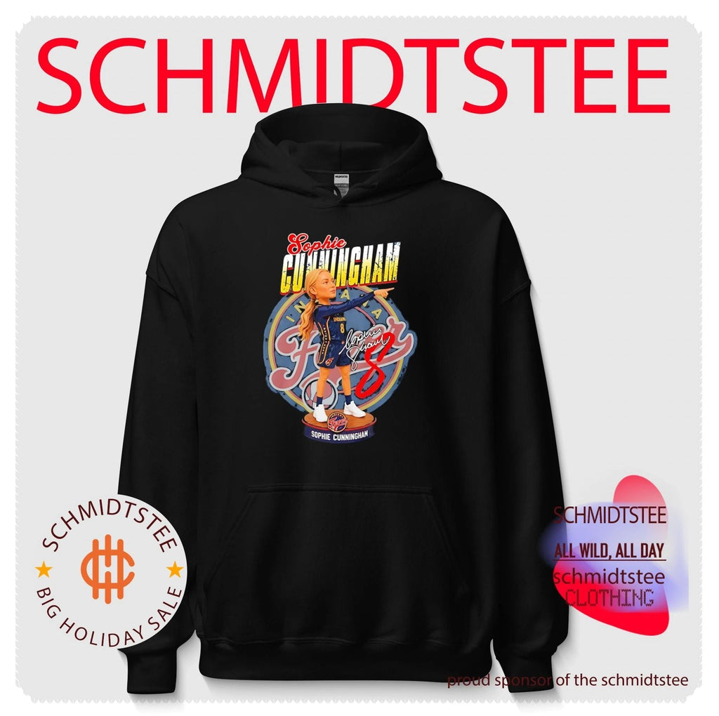 Indiana Fever Sophie Cunningham pointing chibi vintage shirt Unisex