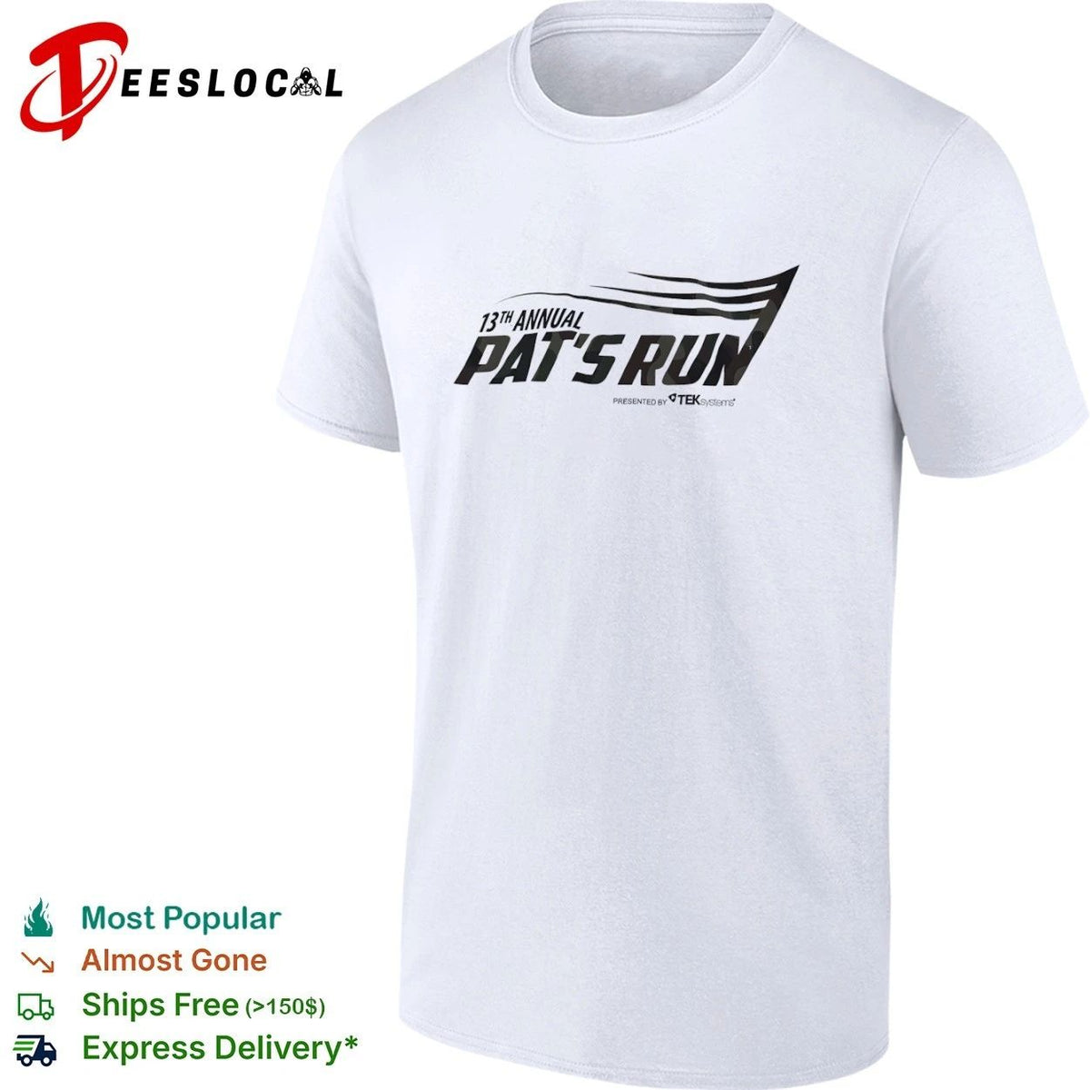 13th Annual Pat’s Run Presented by Teksystems Unisex