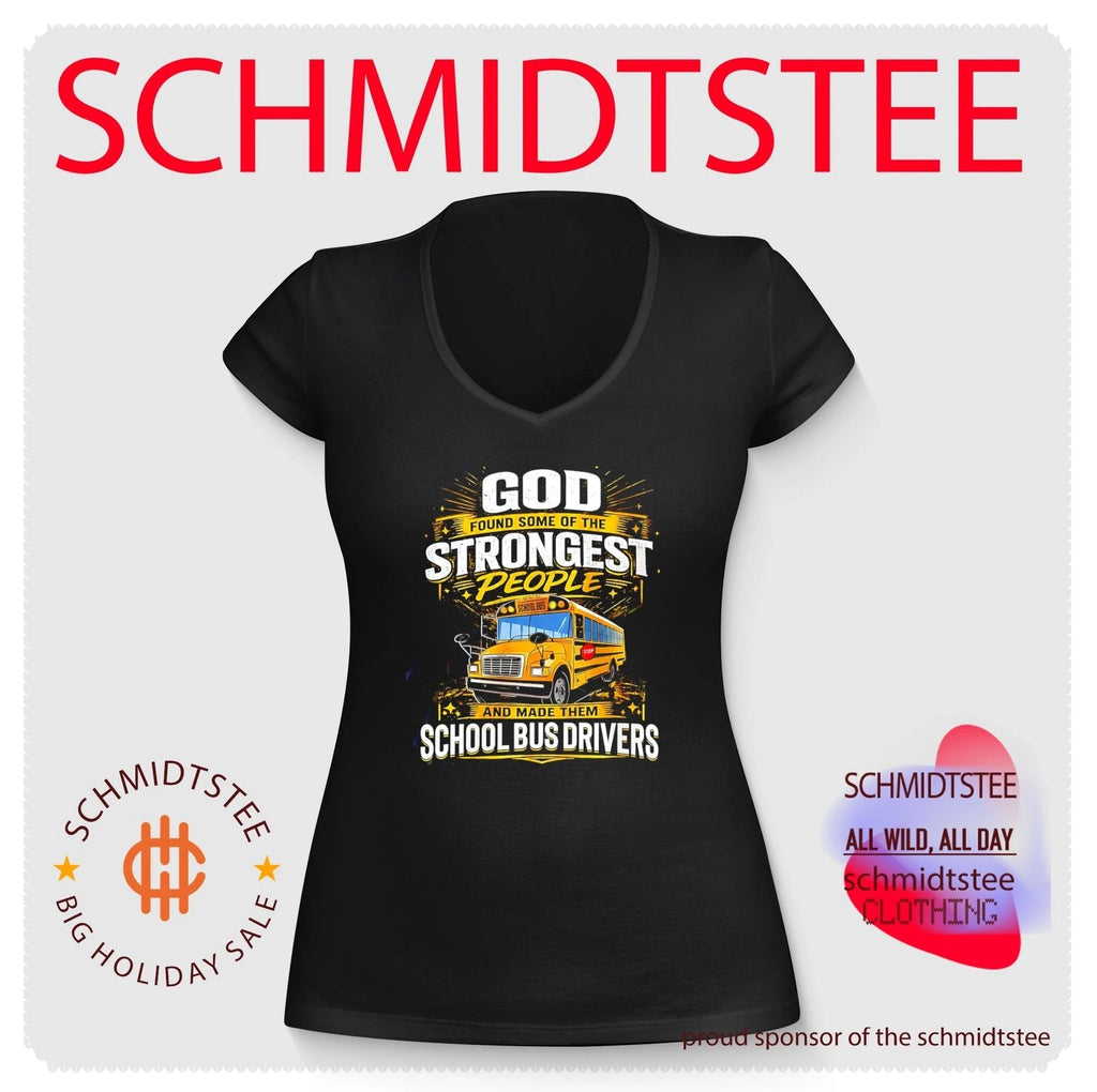 God found some of the strongest people and made them school bus drivers vintage shirt Unisex