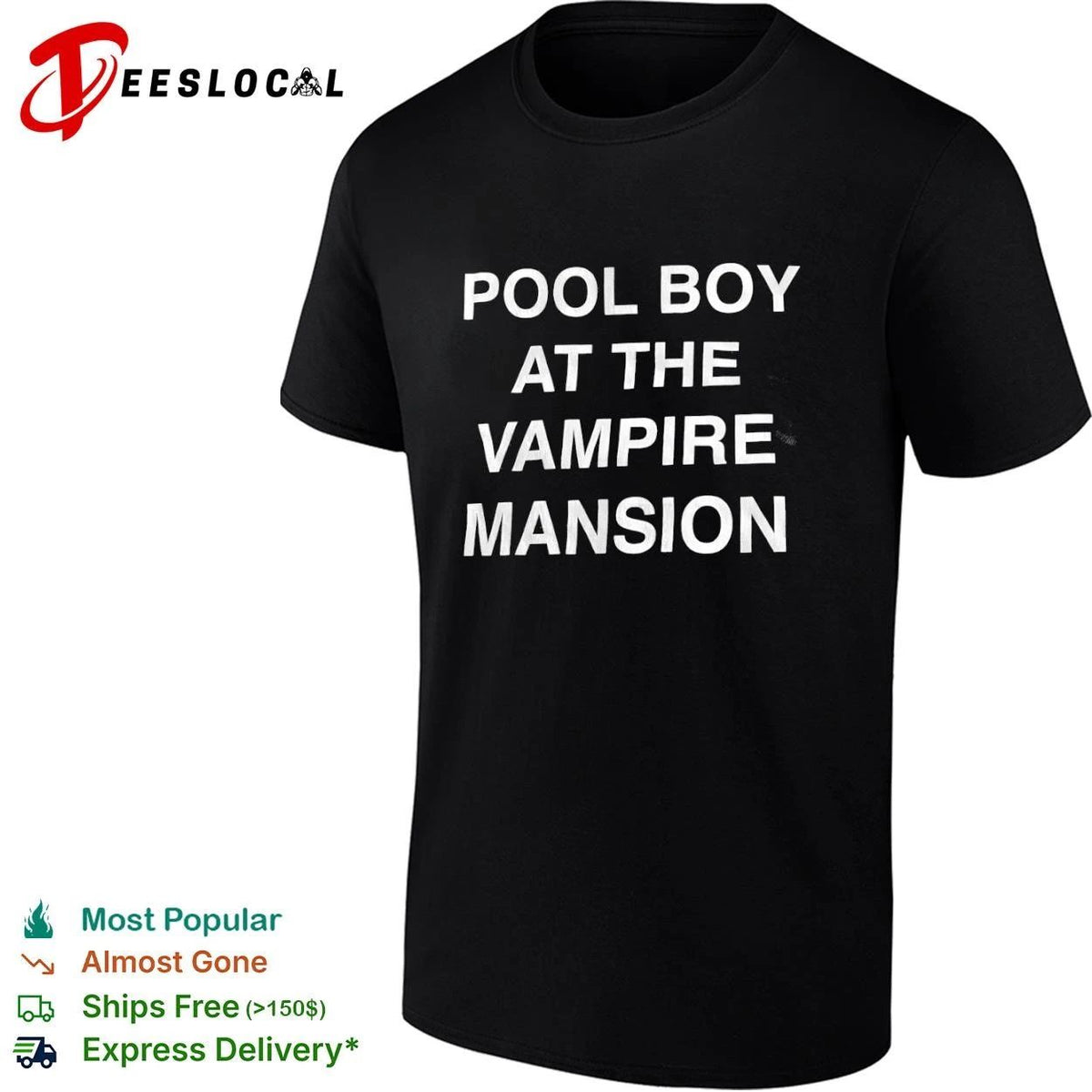 Pool Boy at the Vampire Mansion gothic Unisex