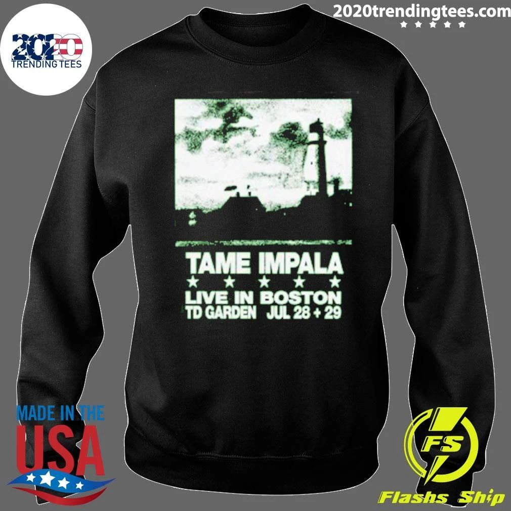 Tame Impala Boston US 2026 Event Poster At TD Garden On July 28 And 29 2026 Shirt