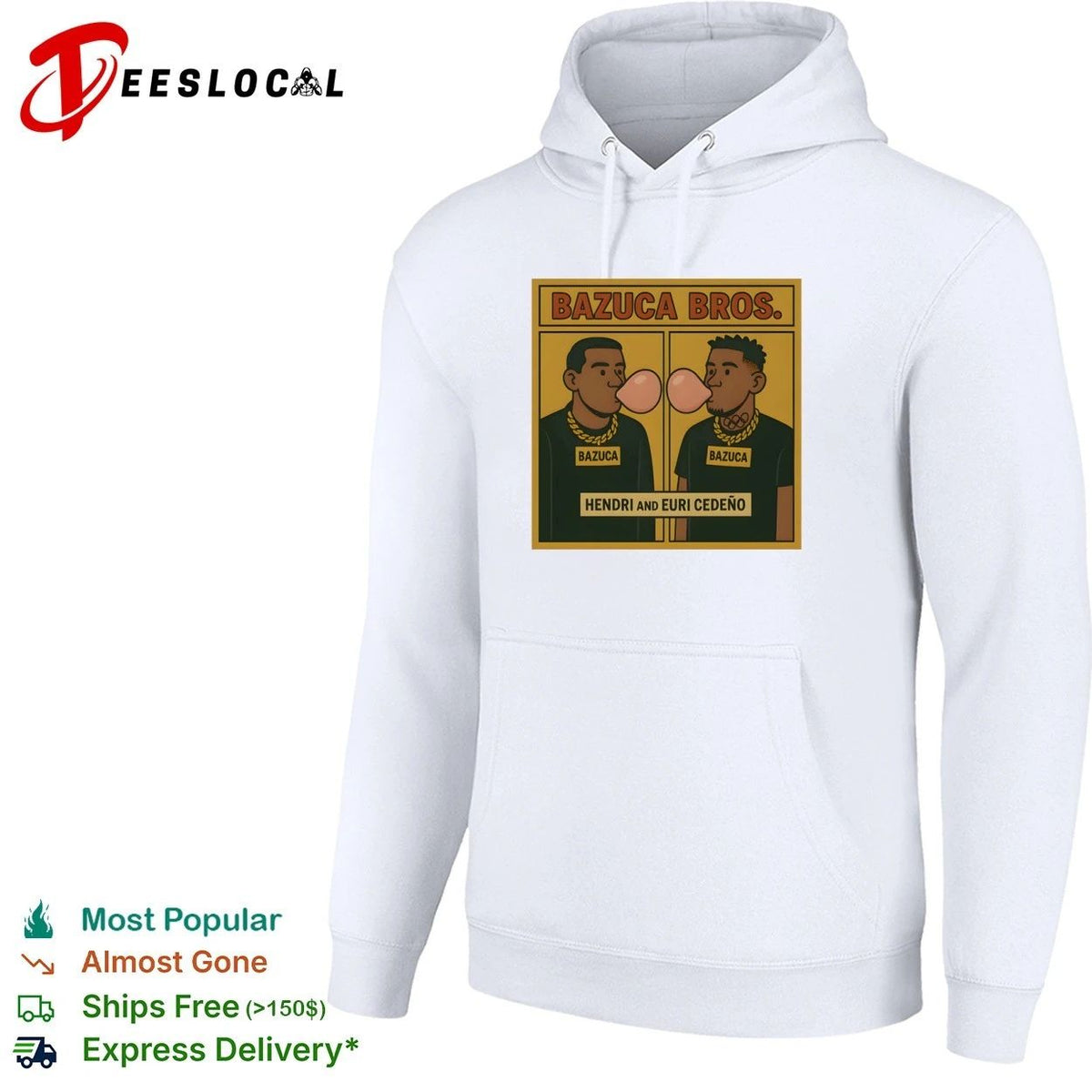 Bazuca Bros Hendri and Euri Cedeño Bubblegum Unisex