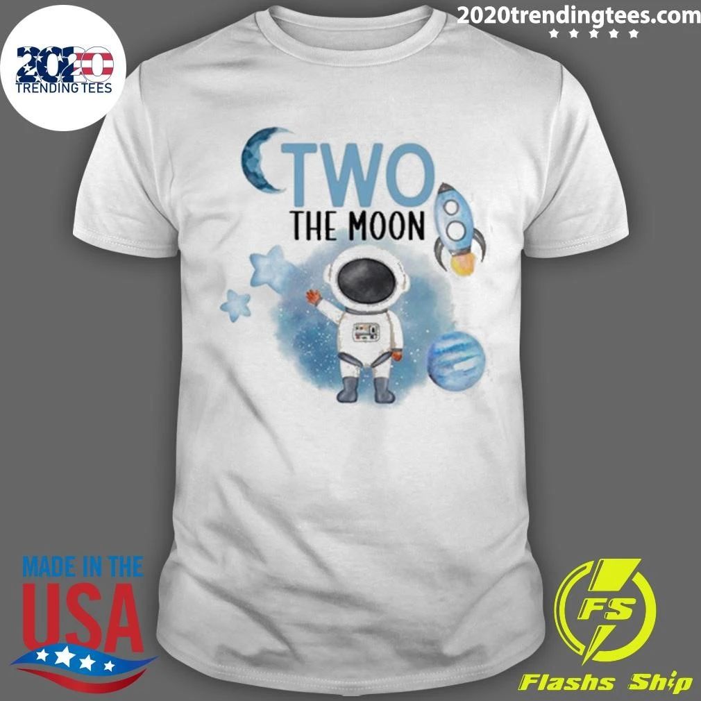 Two the Moon Birthday Shirt