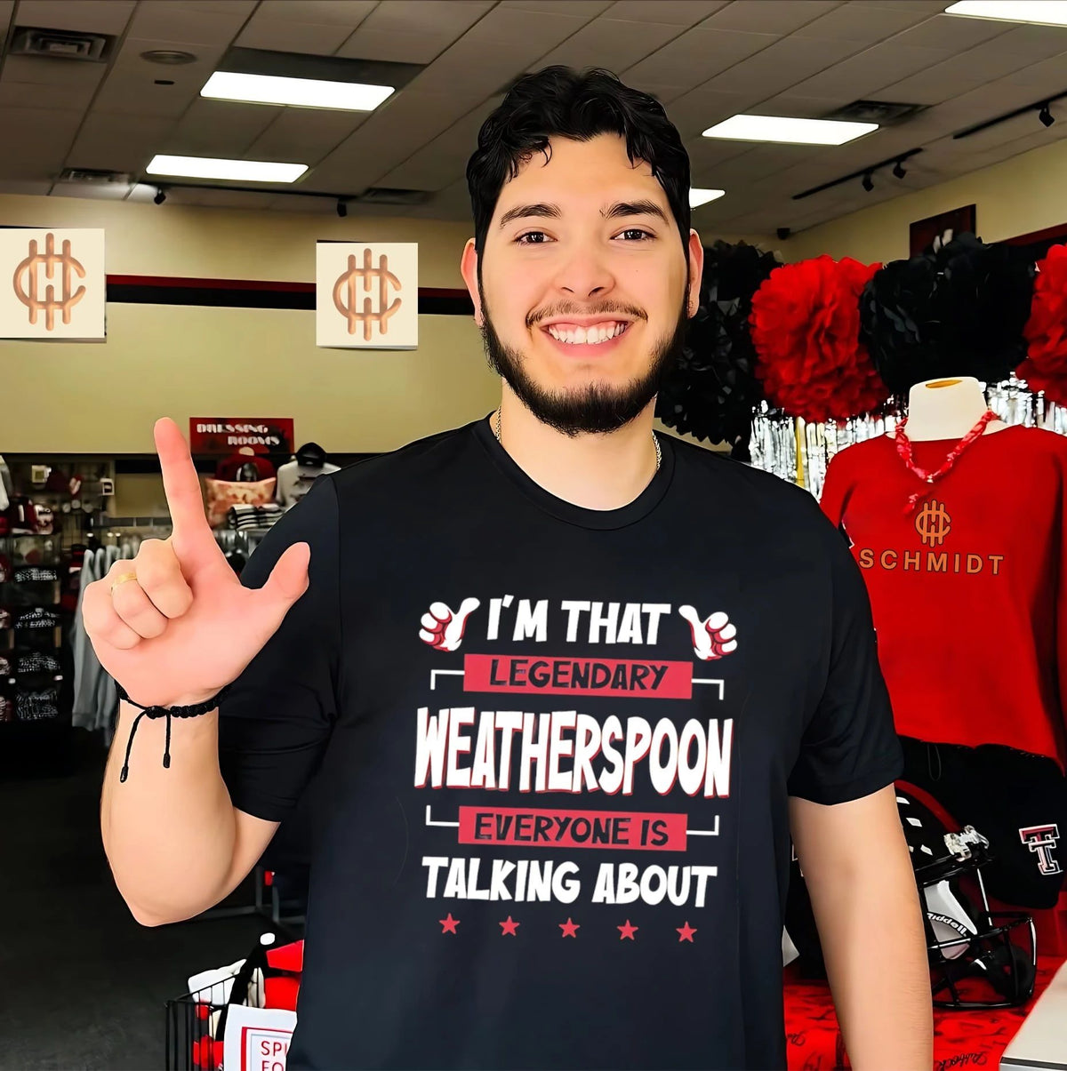 I’m that legendary Weatherspoon everyone is talking about shirt Unisex