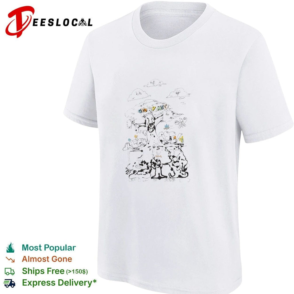 Story Mfg Happy Soil Tree Embroidered Unisex